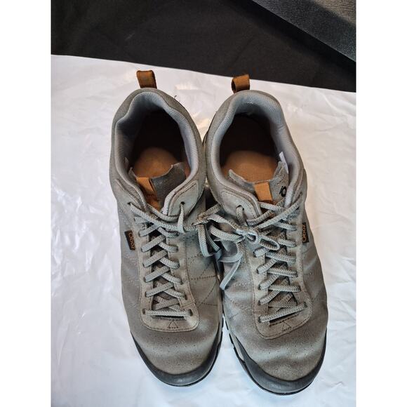 Oboz Bozeman Low Leather Hiking Shoes Charcoal Gray Men’s Size 12 main image 4